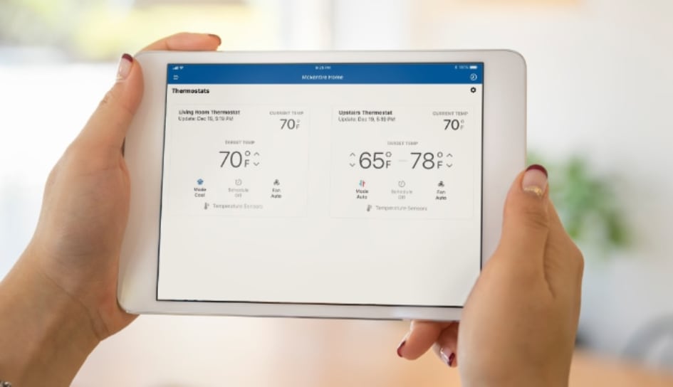 Thermostat control in Little Rock